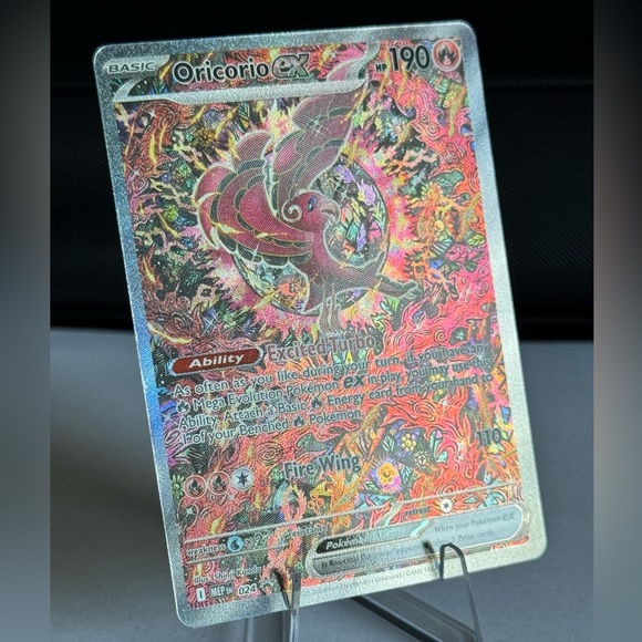 Pokemon Oricorio EX Black Star Promo 024 Near Mint - Picture 2 of 3